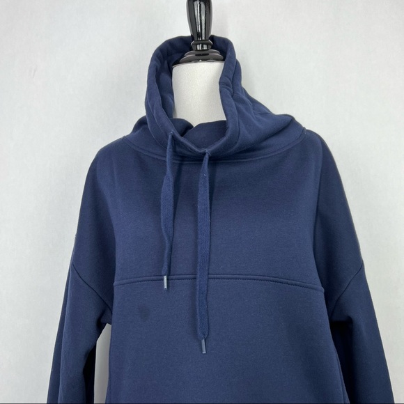 Ugg Blue High Neck Unisex Pullover Long Sleeve Sweatshirt Size XS/S - Picture 2 of 6